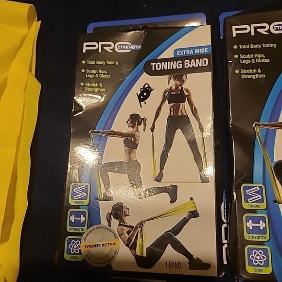 Pro Strength  Toning Band Set of Two - Picture 3 of 6